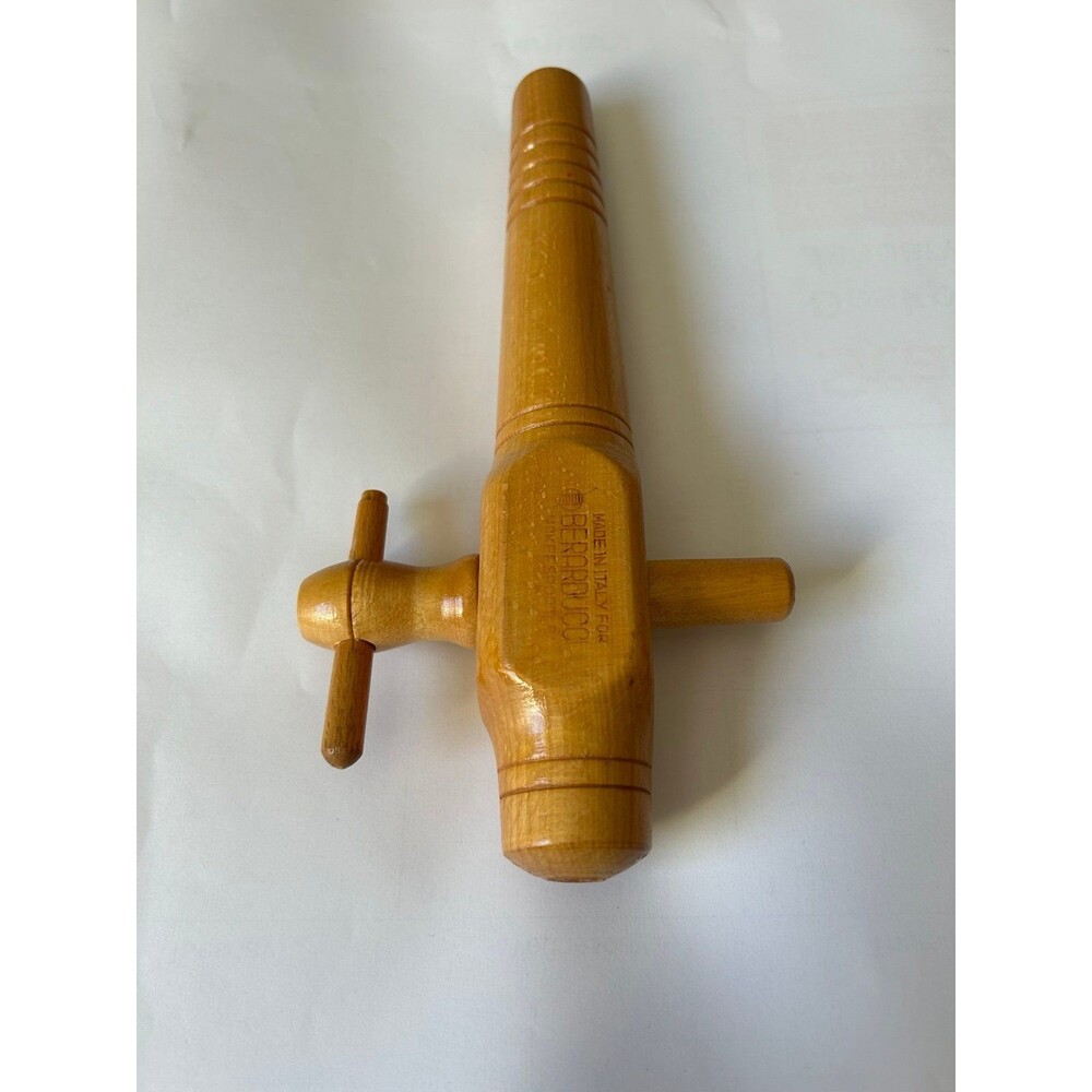vintage wooden barrel spigot or tap #5